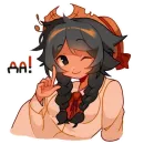 Стикер mina chan