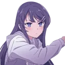 Стикер аниме