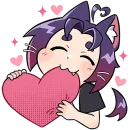 Стикер Мини Милшу без текста