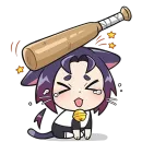 Стикер Мини Милшу без текста