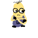 Стикер миньоны | minions