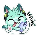 Стикер Минт