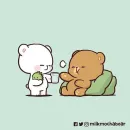 Стикер Milk and Mocha