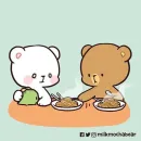 Стикер Milk and Mocha