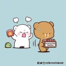 Стикер Milk and Mocha