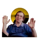 Стикер МММ пирамида