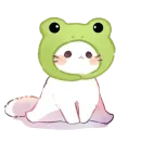 Стикер Коты mofu_sand