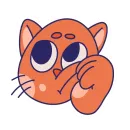 Стикер MOM The Cat