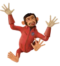 Стикер Обезьяны