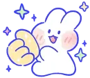 Стикер lovely mongmong