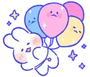 Стикер lovely mongmong