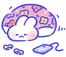 Стикер lovely mongmong