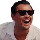 Стикер Волк с Уолл стрит