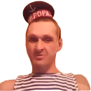 Стикер Мопс дядя пёс
