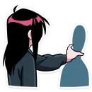 Стикер мори без кринж надписей