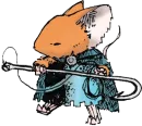 Стикер mouse guard
