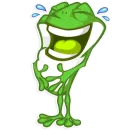 Стикер Mr. Green Frogo