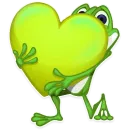 Стикер Mr. Green Frogo