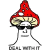 Стикер mushroom man