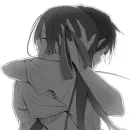 Стикер love manga