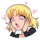 Стикер Наоко