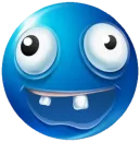 Стикер Blue faces