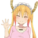 Стикер Kobayashi-san Chi no Maid Dragon