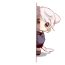 Cute cat ear boy
