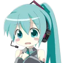 Стикер Hatsune Miku