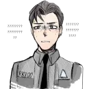 Стикер Detroit: Become Human (Connor)