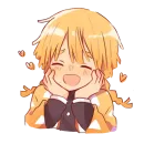 Стикер Demon slayer (2)