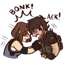 Стикер Resident Evil