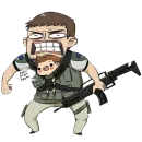 Стикер Resident Evil