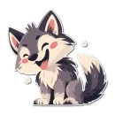 Стикер Волчата