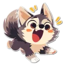 Стикер Волчата