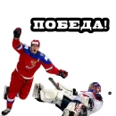 Стикер Я сегодня не в ротик