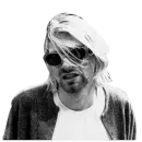 Стикер Kurt Cobain