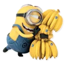 Стикер Minions Back