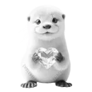 Стикер niveous