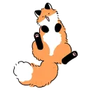 Стикер Numsiri fox