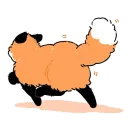 Стикер Numsiri fox