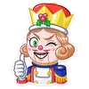 Стикер Щелкунчик