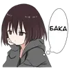 Стикер Аямэ тян
