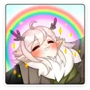 Стикер Оддманд без текста