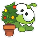 Стикер Зимний Ам Ням