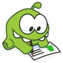 Стикер Зимний Ам Ням