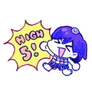 Стикер Omori