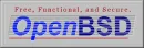 Стикер openbsd