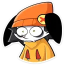 Стикер Опоссум Чак