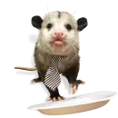 Стикер Опоссум грядет